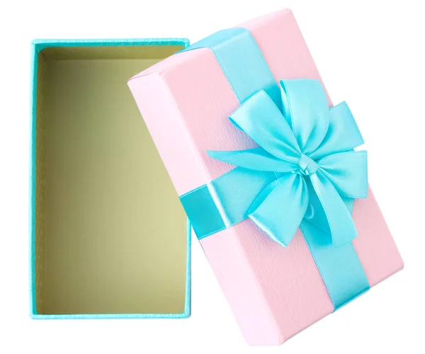 Coffret cadeau isolé — Photo