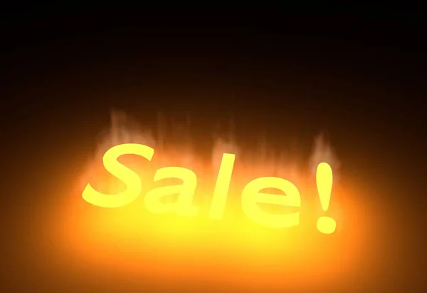 Detailed glowing burning fire hot sale 3d illustration — Stock Photo, Image