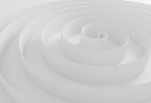 beyaz soyut sarmal sınır arka plan 3d çizim