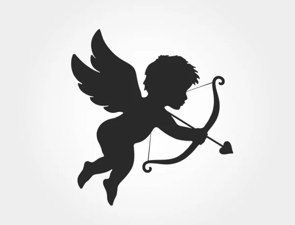 Ok ve yaylı aşk tanrısı. Sevgililer Günü sembolü