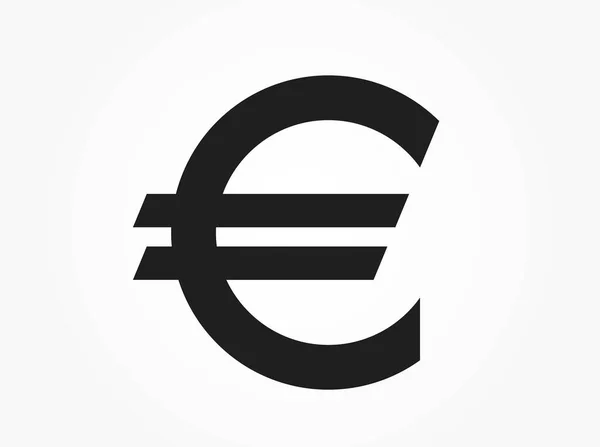Segno Euro Simbolo Dei Soldi Del Sindacato Europeo Elemento Design — Vettoriale Stock