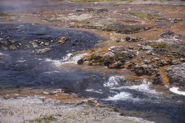 Sıcak Cascades manzara