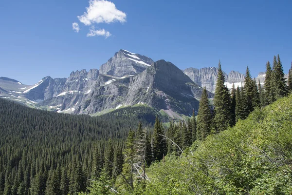 Grinnell Glacier Trail - Parque Nacional da Geleira — Fotografia de Stock