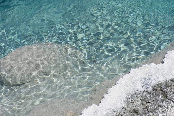 Dettaglio piscina nera — Foto Stock