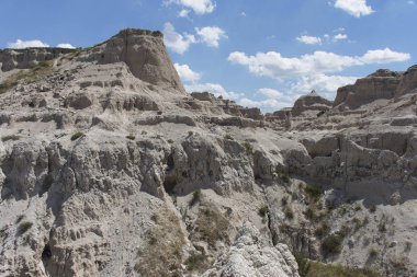 Badlands Ulusal Park - çentik iz