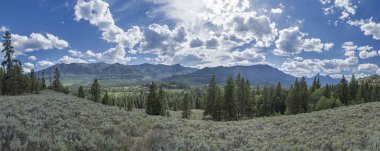 Beartooth otoyol panoramik