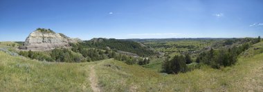 Theodore Roosevelt Milli Parkı panoramik