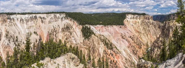 Gran Cañón del Panorámico de Yellowstone —  Fotos de Stock