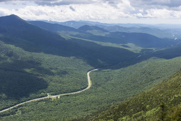 Visa från Cannon Mountain, New Hampshire — Stockfoto