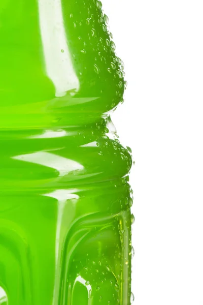 Side of Sports Drink Bottle - Green — Stock Photo, Image