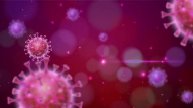 Coronavirus Covid19 hareketli arkaplan