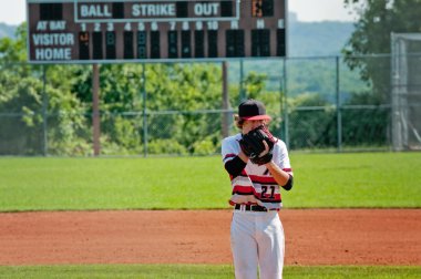 Seyir için lise sürahi catcher sinyalleri.