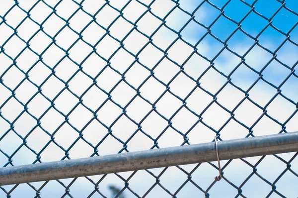 Lánc-link kerítés Baseball — Stock Fotó