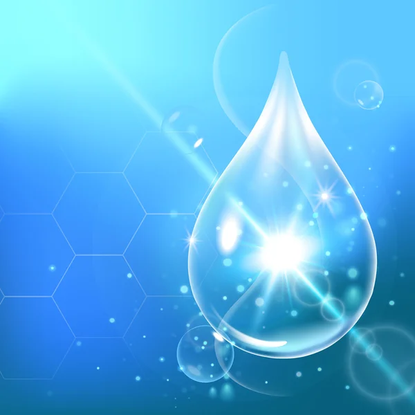 Kollajen Serum ve Vitamin arka plan kavramı cilt bakımı kozmetik.