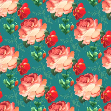 Rus geleneksel tarzda seamless modeli.