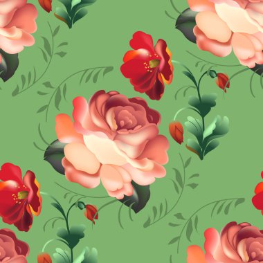 Rus geleneksel tarzda seamless modeli.