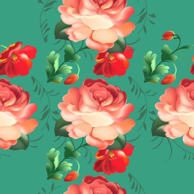 Rus geleneksel tarzda seamless modeli.