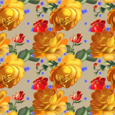 Rus geleneksel tarzda seamless modeli.