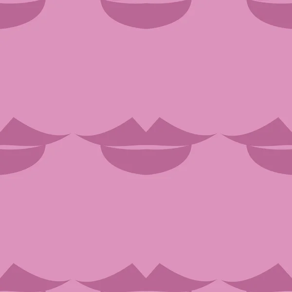 Lippen nahtlose Muster. Vektorillustration — Stockvektor