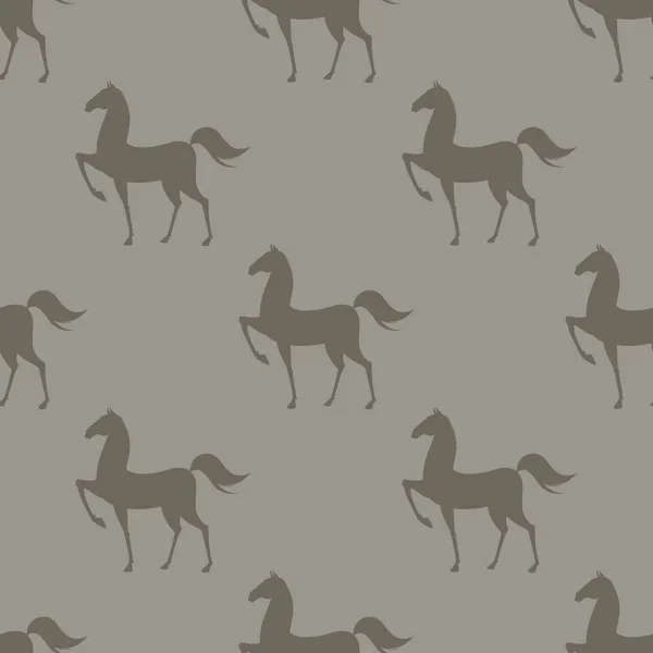 Kolorowy wzór z konia. Ilustracja wektorowa — Wektor stockowy
