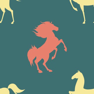 ATI ile renkli Seamless modeli. Vektör çizim