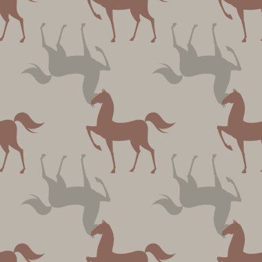 ATI ile renkli Seamless modeli. Vektör çizim