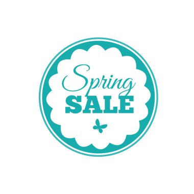 Yazı tasarım arka plan bahar satış