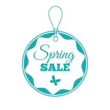 Yazı tasarım arka plan bahar satış