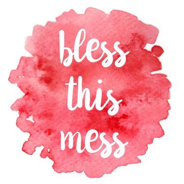 Bless bu pisliği alıntı. Vektör çizim