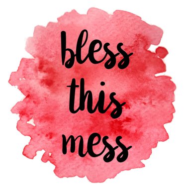 Bless bu pisliği alıntı. Vektör çizim