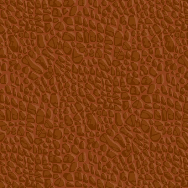 Texture sans couture en cuir vectoriel — Image vectorielle