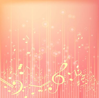 renkli müzik arkaplanı