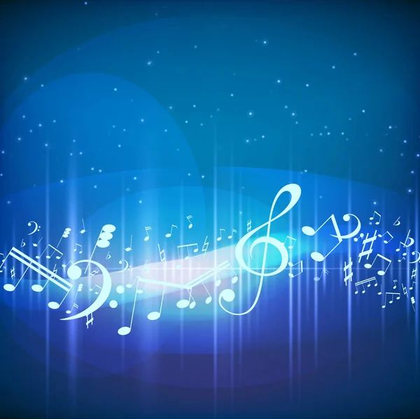 Colorful music background — Stock Vector