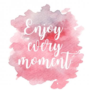 El canlı illüstrasyon yarım yamalak kır çiçekleri ve motivasyon bir yazıt ile artar bir suluboya nokta olarak stilize çekilmiş. İlham, seyahat, yaşam tarzı temalar, tasarım öğesi.