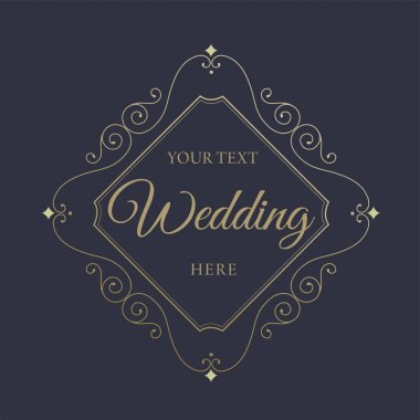 Monogram tasarım öğeleri, zarif şablonu. Kaligrafi zarif hat Sanat logo tasarımı. Mektup M. iş işareti Kraliyet ailesi, butik, kafe, otel, Heraldic, takı, şarap. Vektör çizim