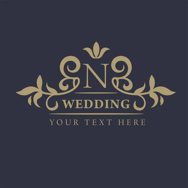 Monogram tasarım öğeleri, zarif şablonu. Kaligrafi zarif hat Sanat logo tasarımı. Mektup M. iş işareti Kraliyet ailesi, butik, kafe, otel, Heraldic, takı, şarap. Vektör çizim