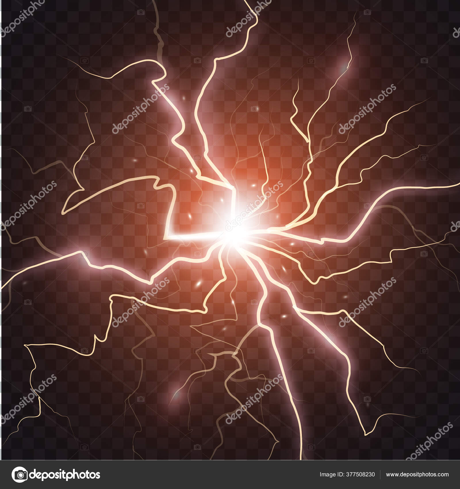Фото молнии