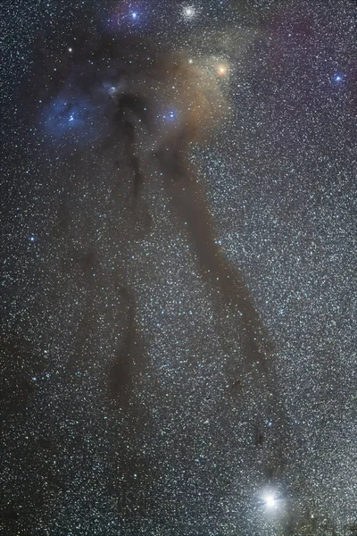 Galassia Stelle Nel Cielo Notturno — Foto Stock