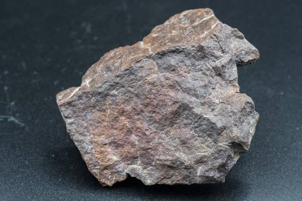 Meteoritenstück Auf Hintergrund — Stockfoto