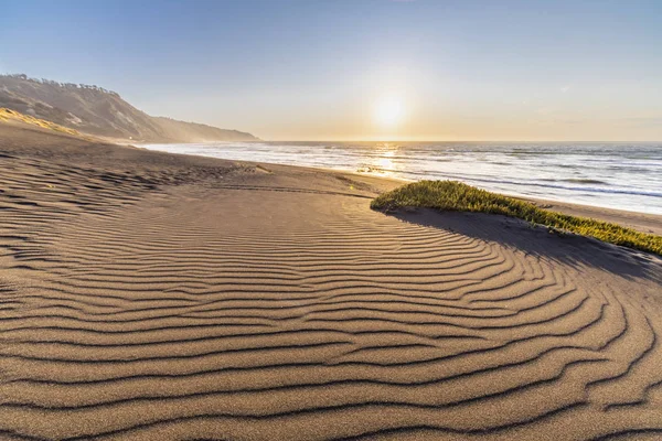 Vega Pupuya Spiaggia Matanzas Nel Centro Del Cile Una Splendida — Foto Stock