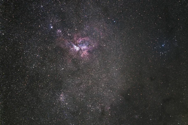Orione Fiamma Cavallo Nebulaes Testa Posto Incredibile Sul Cielo Notturno — Foto Stock