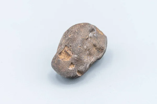 Piece Meteorite Isolated White Background — Stock Photo, Image