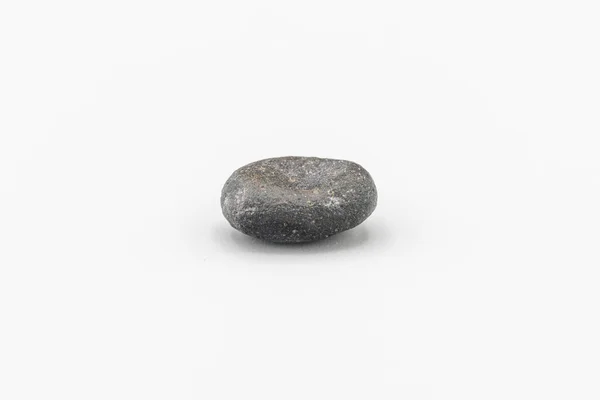 Stuk Meteoriet Geïsoleerd Witte Achtergrond — Stockfoto