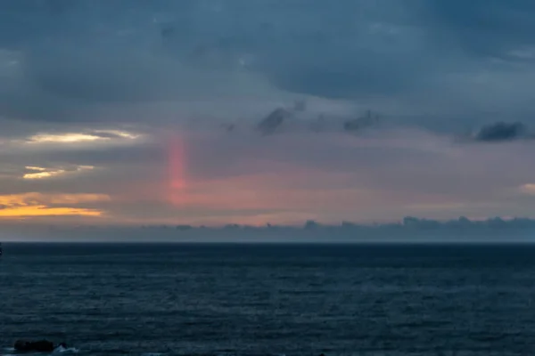 Pasifik Okyanusu Nun Inanılmaz Deniz Manzarası Şili — Stok fotoğraf