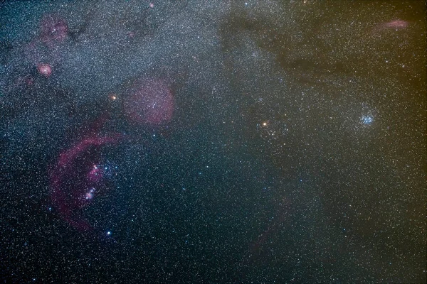 Costellazione Orione Con Cacciatore Orione Nebulae Posto Incredibile Sull Universo — Foto Stock