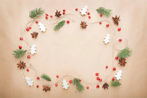 Simple christmas composition — Stock Photo, Image