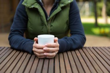 Sıcak içecek fincan