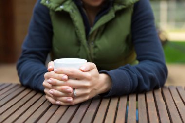 Sıcak içecek fincan