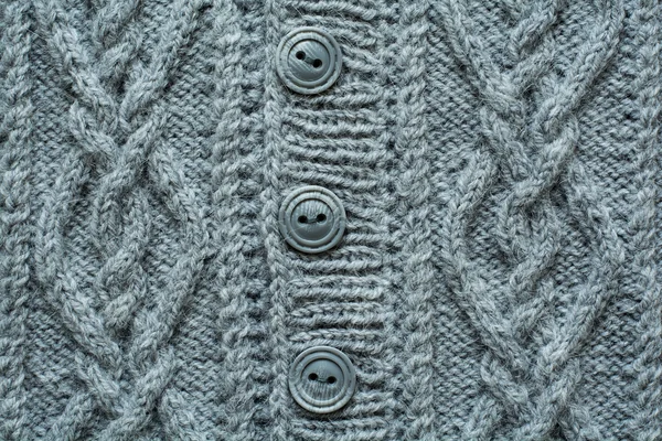Textura artesanal de malha — Fotografia de Stock