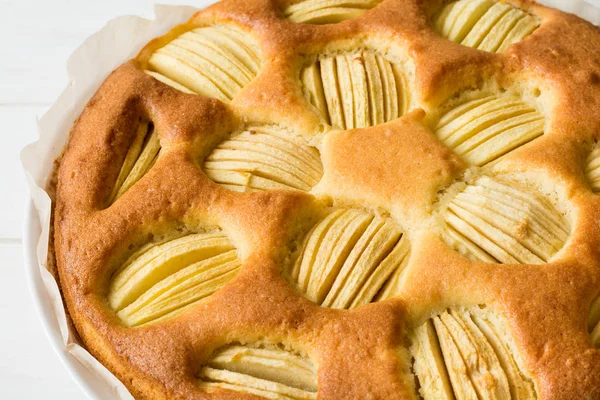 Zelfgebakken appeltaart — Stockfoto